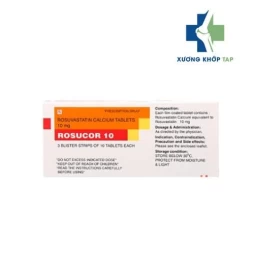 Rosucor 10 - Điều trị tăng cholesterol huyết nguyên phát